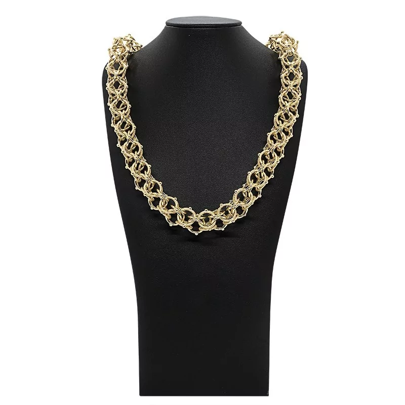 Achetez le bijoux MAILLE CYCLONE - 17mm 60cm - OR 18K chez Dreamgold Paris