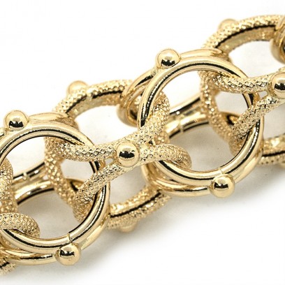 Achetez le bijoux MAILLE CYCLONE - 17mm 60cm - OR 18K chez Dreamgold Paris