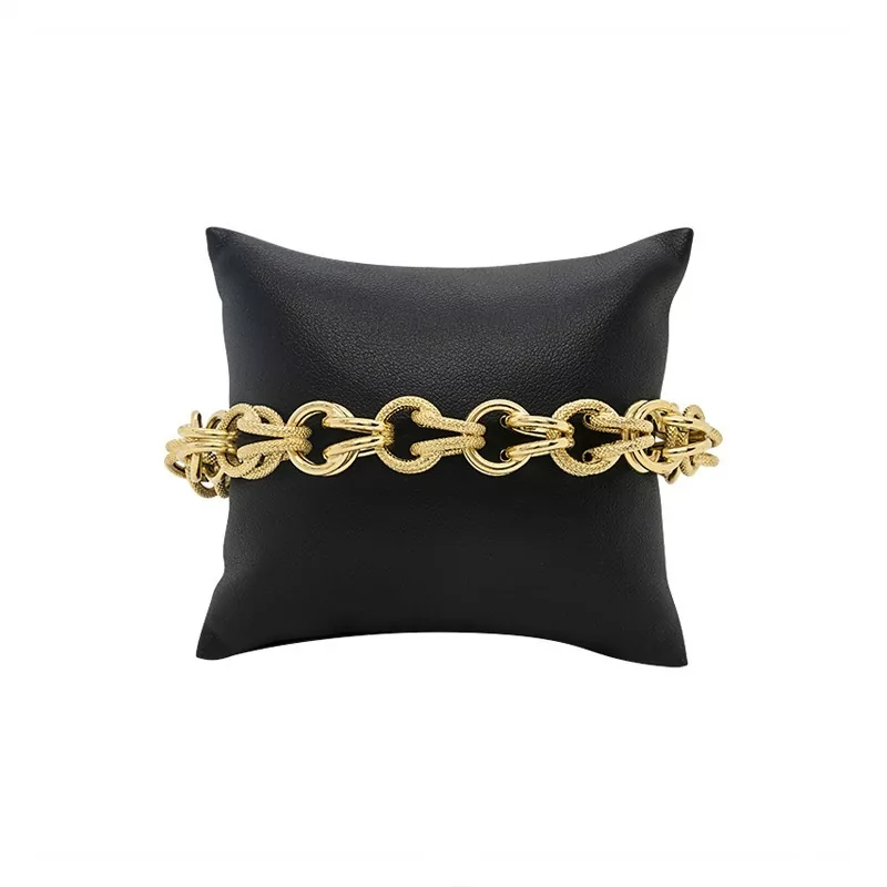 Achetez le bijoux BRACELET MAILLE GROS SIROP - 12 mm - OR 18K chez Dreamgold Paris