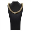 Achetez le bijoux MAILLE CYCLONE - 14mm 50cm - OR 18K chez Dreamgold Paris