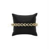 Achetez le bijoux BRACELET MAILLE GROS SIROP SABLEE - 8mm - OR 18K chez Dreamgold Paris