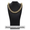 Achetez le bijoux MAILLE CYCLONE - 14mm 50cm - OR 18K chez Dreamgold Paris