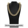 Achetez le bijoux MAILLE CYCLONE - 17mm 60cm - OR 18K chez Dreamgold Paris