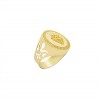 Achetez le bijoux CHEVALIERE ROUND - DREAMGOLD - OR 18K chez Dreamgold Paris