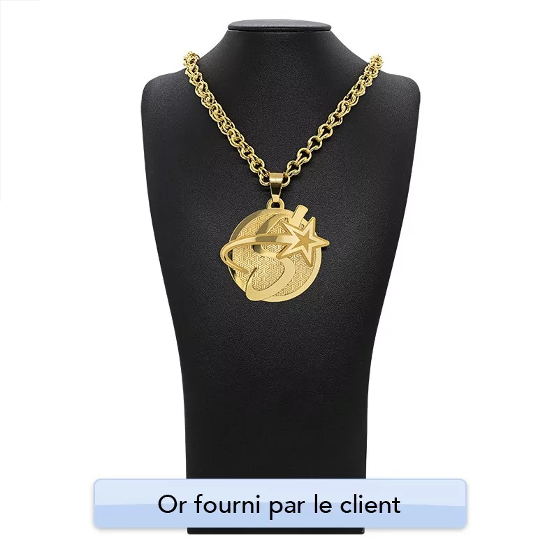 Achetez le bijoux Pendentif S - Or 18K chez Dreamgold Paris