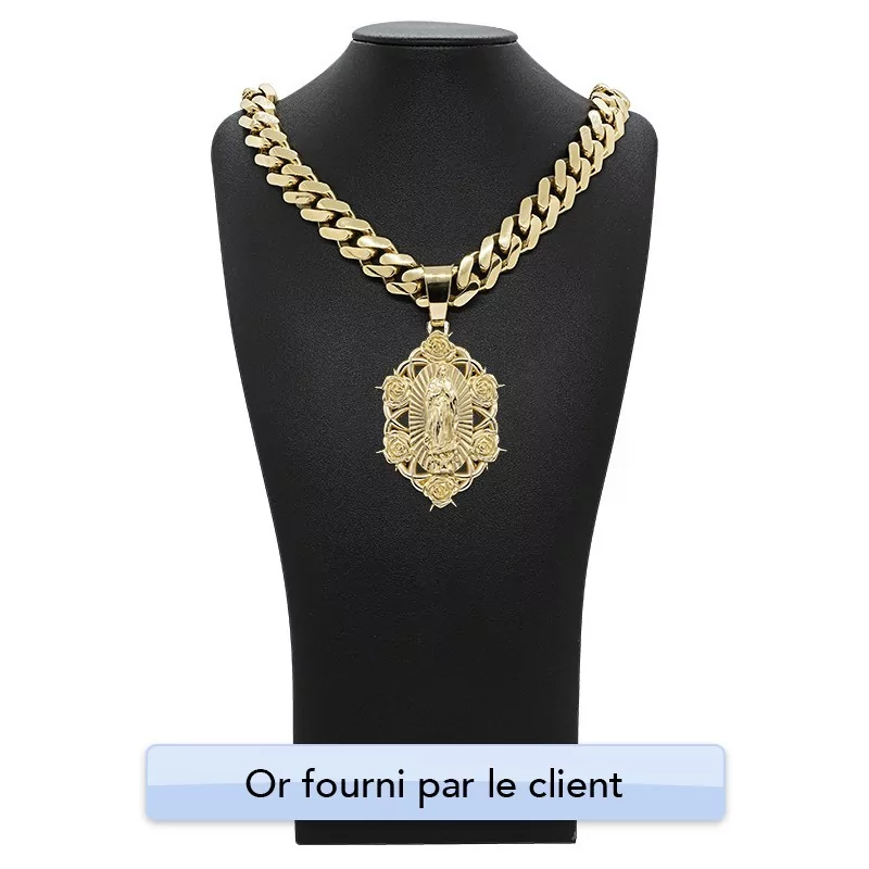 Achetez le bijoux Pendentif Marie - Or 18K chez Dreamgold Paris