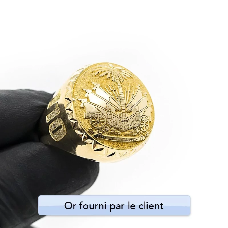 Achetez le bijoux Bague Haïti - Or 18K chez Dreamgold Paris