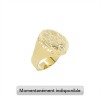 Achetez le bijoux CHEVALIERE ROUND - LYS - OR 18K chez Dreamgold Paris