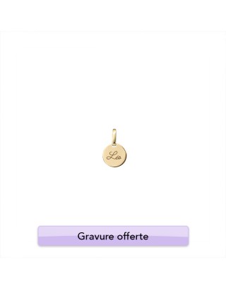 PENDANT SMALL ROUND - OR 18K