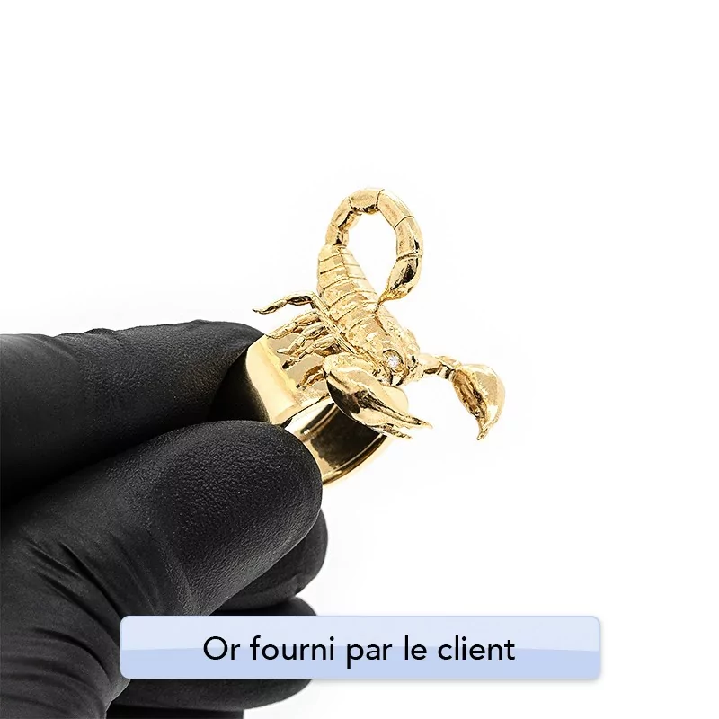 Achetez le bijoux Bague Scorpion - Or 18K chez Dreamgold Paris