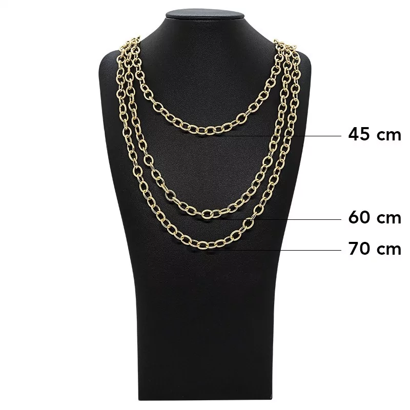 Achetez le bijoux MAILLE FORCAT SABLEE - 6mm - OR 18K chez Dreamgold Paris