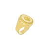 Achetez le bijoux CHEVALIERE ROUND - DREAMGOLD - OR 18K chez Dreamgold Paris