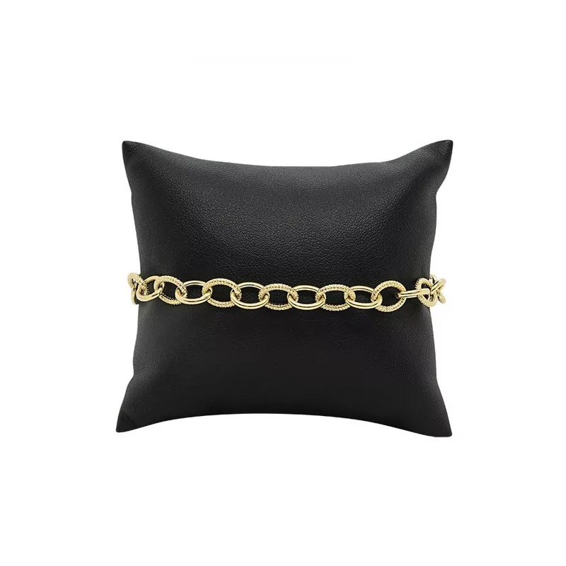 Achetez le bijoux BRACELET MAILLE FORCAT SABLÉE - 6mm - OR 18K chez Dreamgold Paris