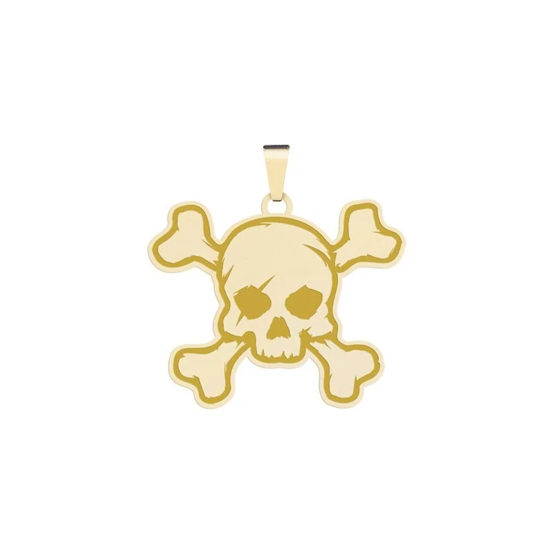 Achetez le bijoux PENDANT SKULL - OR 18K chez Dreamgold Paris