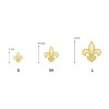 Achetez le bijoux FLEUR DE LYS - OR 18K chez Dreamgold Paris