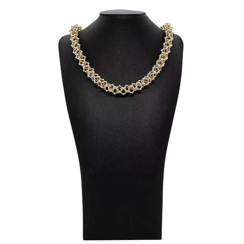 Achetez le bijoux MAILLE CYCLONE - 12mm 50cm - OR 18K chez Dreamgold Paris