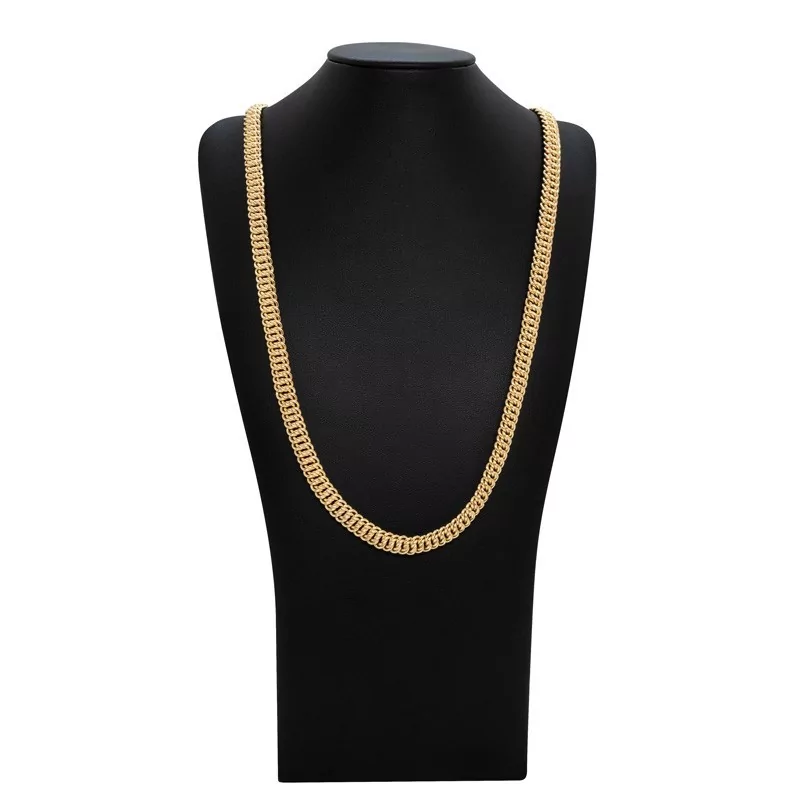 Achetez le bijoux MAILLE AMERICAINE GRAZIELLA - 8mm 60cm - OR 18K chez Dreamgold Paris