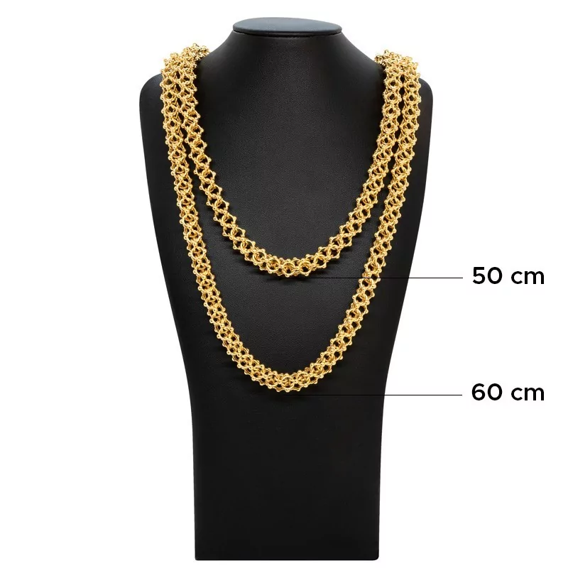 Achetez le bijoux MAILLE CYCLONE - 10MM - OR 18K chez Dreamgold Paris