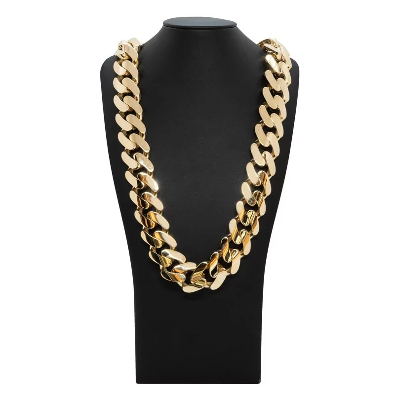 Achetez le bijoux MAILLE CUBAN - 25mm 60cm - OR 18K chez Dreamgold Paris