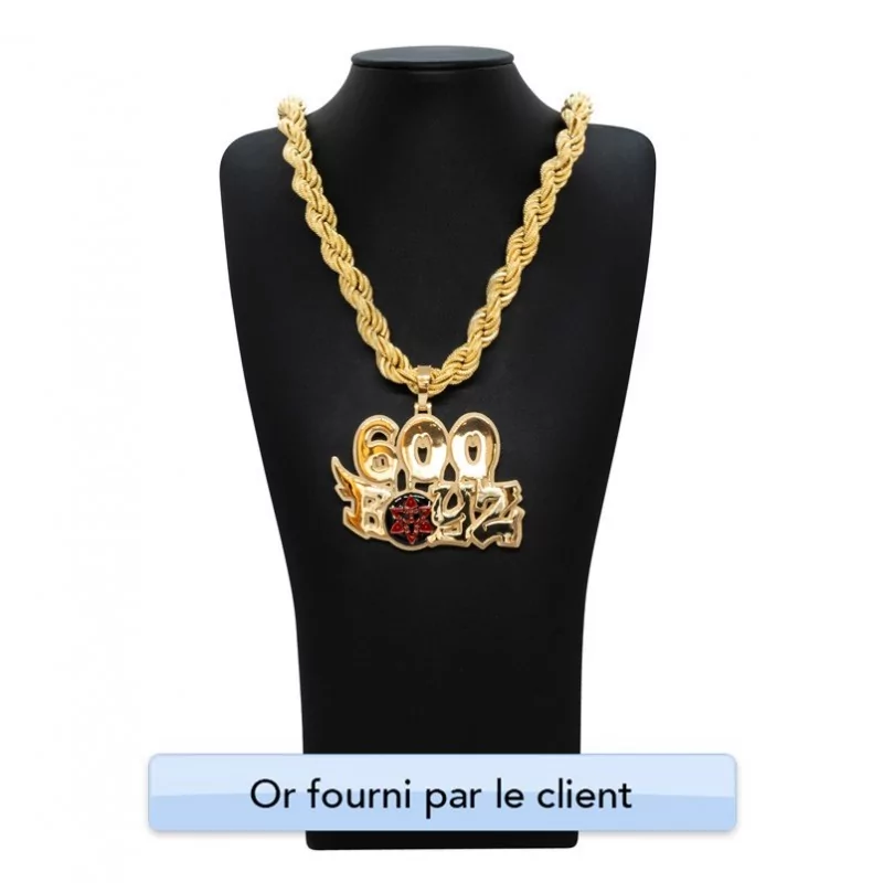 Achetez le bijoux Pendentif Sharingan Boyz - Or 18K chez Dreamgold Paris