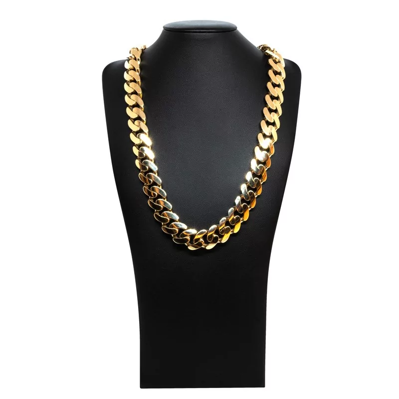 Achetez le bijoux MAILLE CUBAN - 16mm 65cm - OR 18K chez Dreamgold Paris