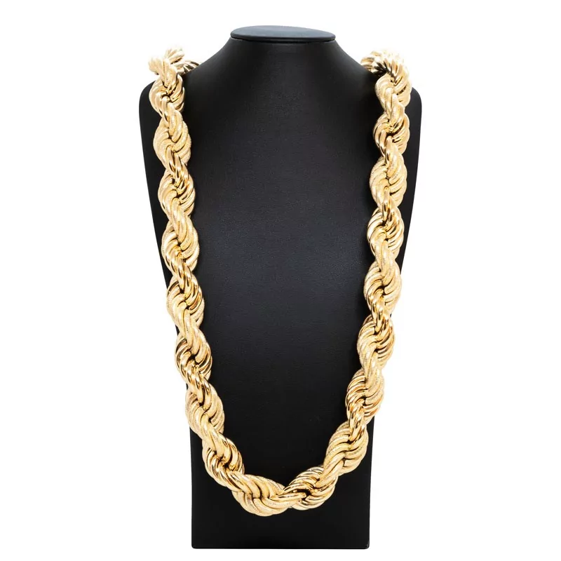 Achetez le bijoux MAILLE TORSADÉE - 2CM 80CM - OR 18K chez Dreamgold Paris