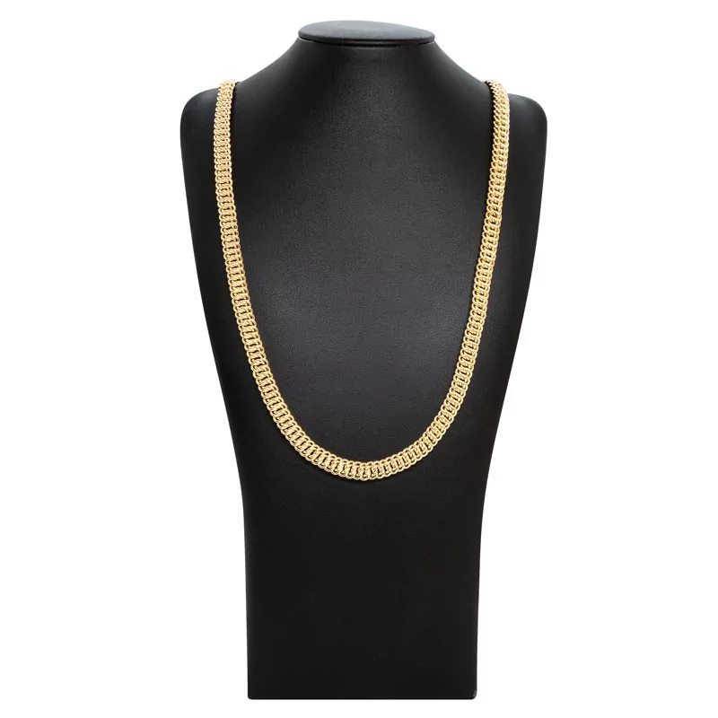 Achetez le bijoux MAILLE AMERICAINE - 8MM 60CM - OR 18K chez Dreamgold Paris