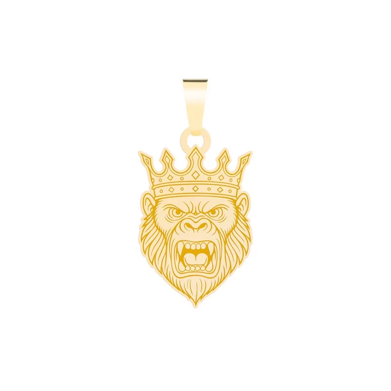 Achetez le bijoux PENDANT KING GORILLA - OR 18K chez Dreamgold Paris
