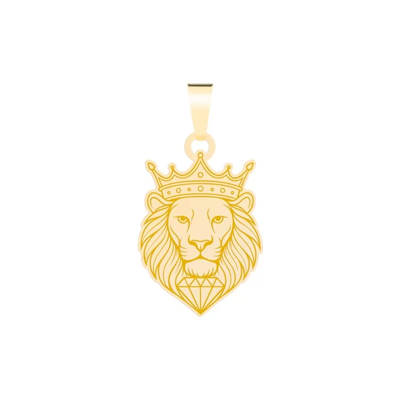 Achetez le bijoux PENDANT KING LION - OR 18K chez Dreamgold Paris