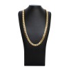 Achetez le bijoux MAILLE CUBAN - 9mm 55cm - OR 18K chez Dreamgold Paris