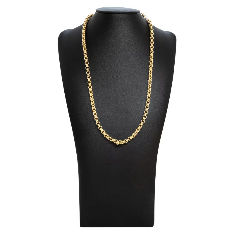 Achetez le bijoux JASERON - 5mm 50cm - OR 18K chez Dreamgold Paris