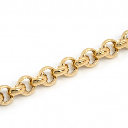 Achetez le bijoux JASERON - 5mm 50cm - OR 18K chez Dreamgold Paris